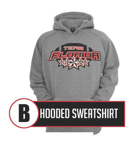 B - Cotton Hooded Sweatshirt